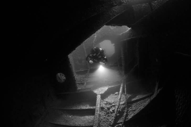 Wreck Diving in Portofino © Portofino Divers Mohawk Deer © Portofino Divers